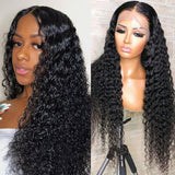 Water Wave  Transparent Lace Front  Wigs