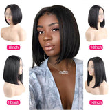 Royal Impression 13x4 HD Lace Front Wig Short Straight BoB Wig