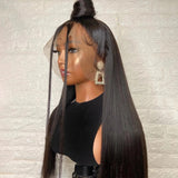 13×6 Lace Front Wig Brazilian Straight Hair 