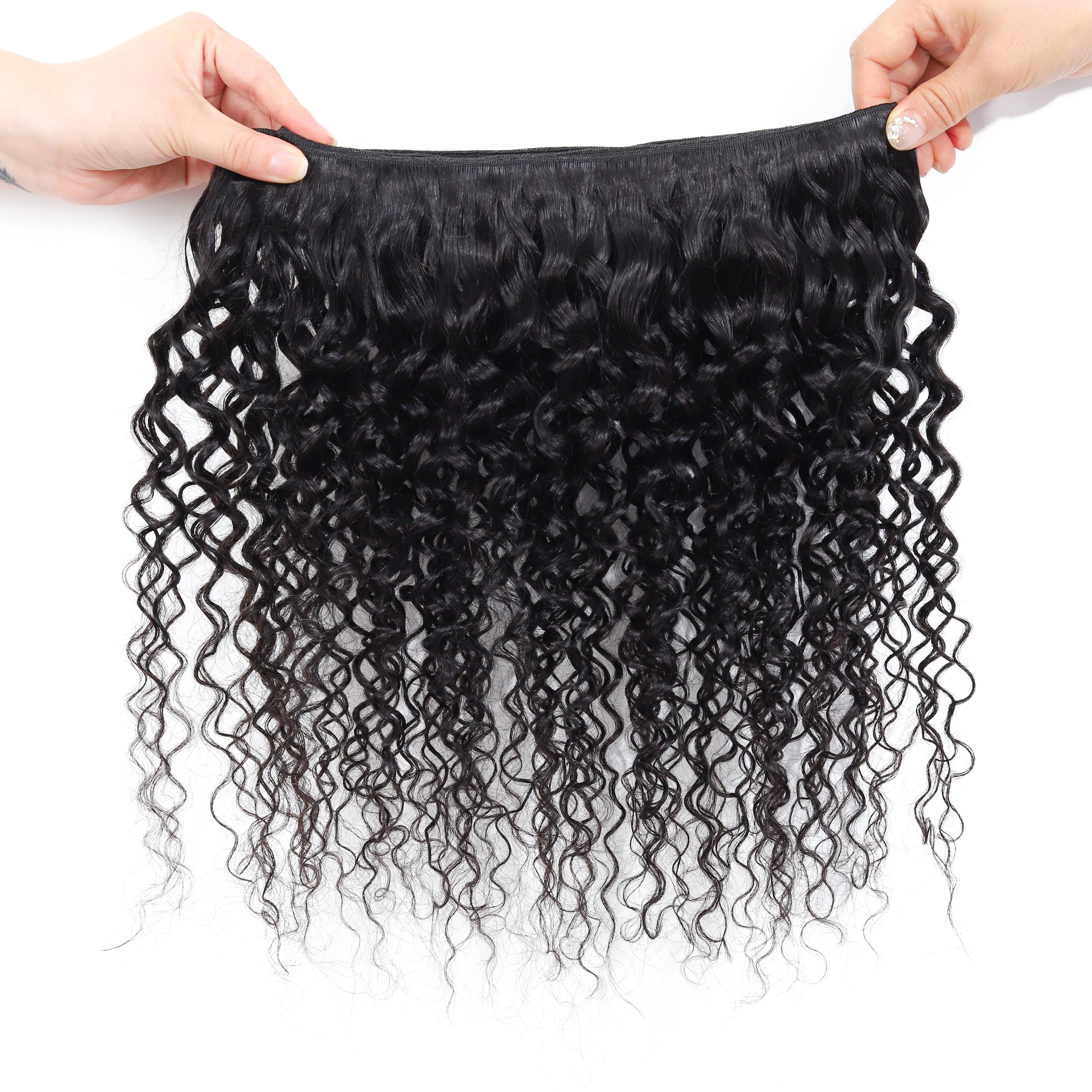  Curly Wave Human Hair Bundles