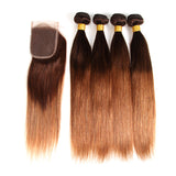  4/30 Mink Straight Ombre Hair 