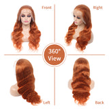 Glueless Ginger Wig 350 # Ginger Lace Front Human Hair Wig  | RoyalImpression Hair