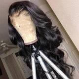  Pre Plucked Body Wave Hair Clear Lace Wig 