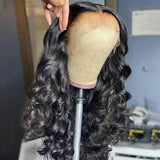  Body Hair Wavy 13x4 Lace Front Wig