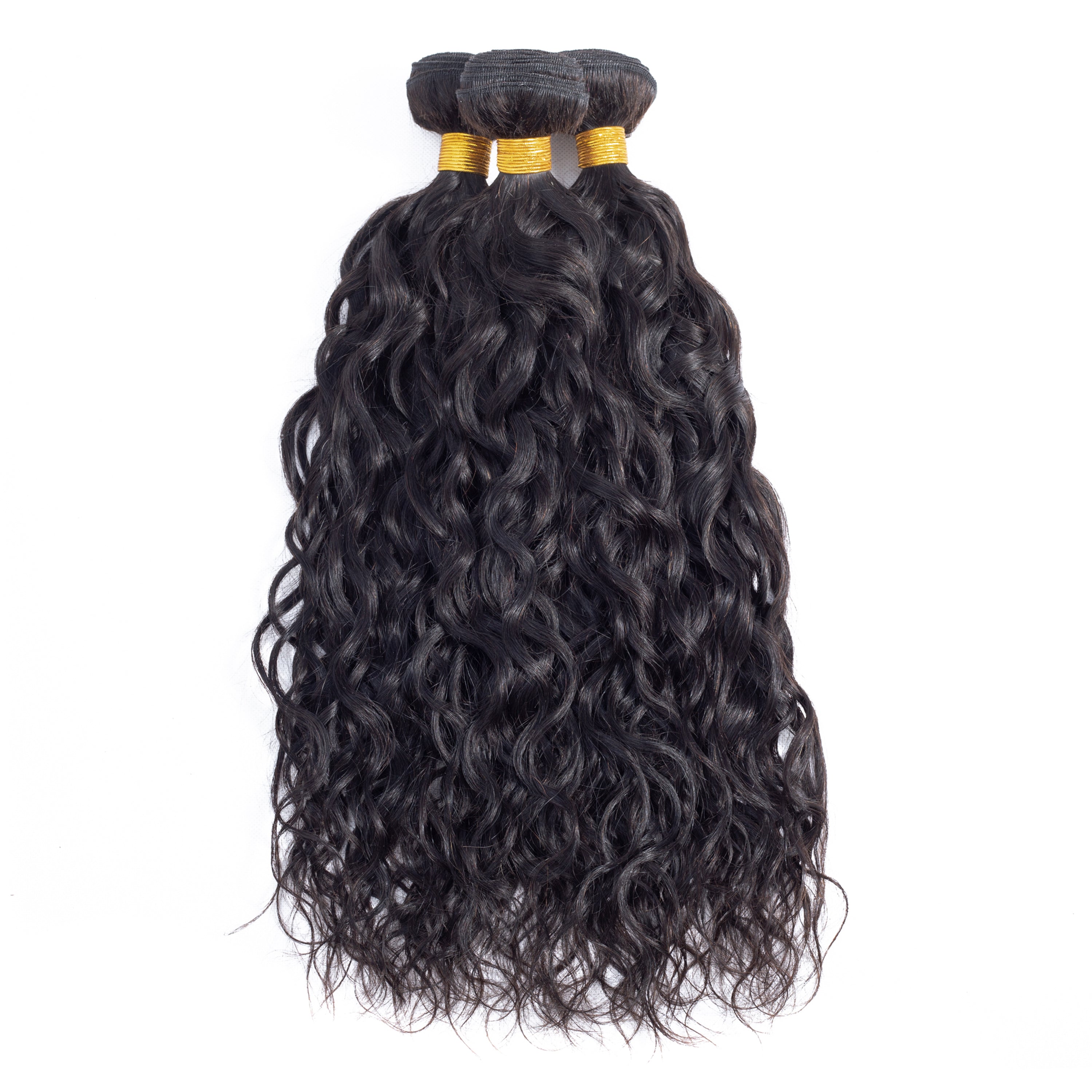 Virgin Remy Human Hair 12A Grade Brazilian Water Weave Hair Bundles