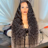 Long Hair Wigs For Women 12-34 Inch Water Wave Human Hair Long Wigs