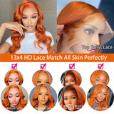 Ginger Hair Colored Wig Lace Front Human Hair Wigs | RoyalImpression Hair