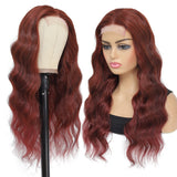 #33 Reddish Brown Body wave 4*4 Lace Closure Wig | RoyalImpression Hair