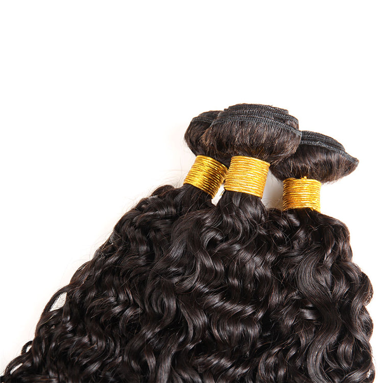 12A Brazilian Virgin Hair Jerry Curly Wave 3 Bundles Remy Hair Bundles Natural Color