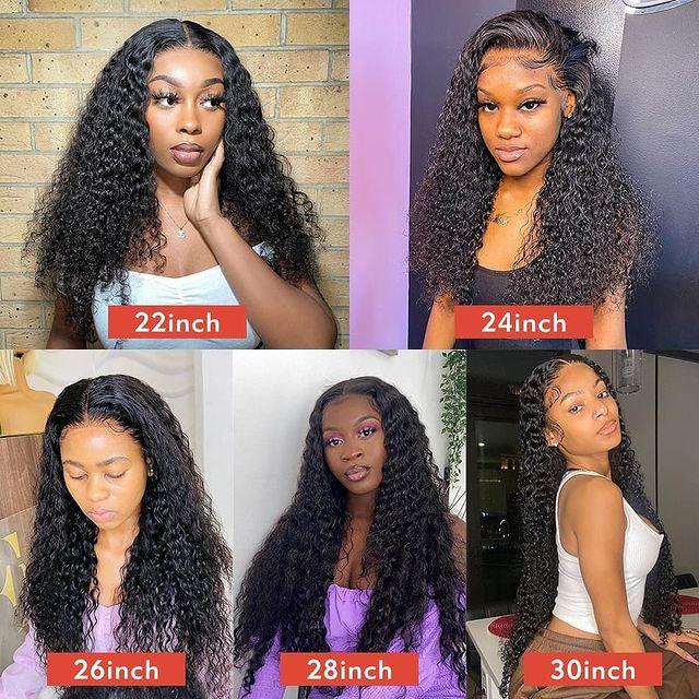 14-30 Inch Curly Wave Hair Wigs