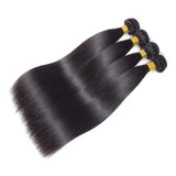 Royal Impression Straight Indian Human Hair Virgin Indian Hair Weaving 4 Bundles 8-30 Inches