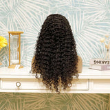  Curly wave Lace Frontal Wigs